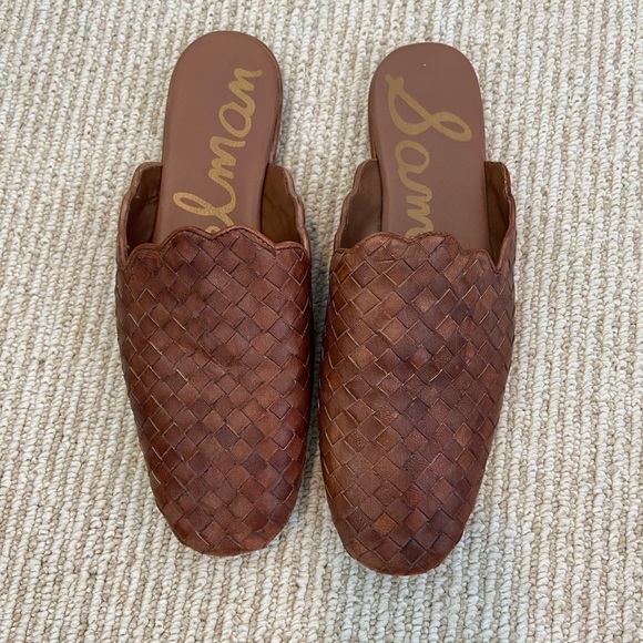 sam edelman woven slides